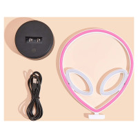 Manta SNL86PK Style Neon Lights UFO Pink