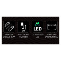 Manta SNL86PK Style Neon Lights UFO Pink