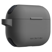 Amazingthing Omni Case for AirPods Pro 2 Silicone Case - Black