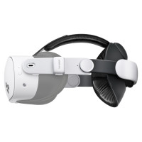 Bobovr E3 Head Strap for Meta Quest 3 and 3S - White and Black