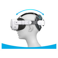 Bobovr E3 Head Strap for Meta Quest 3 and 3S - White and Black
