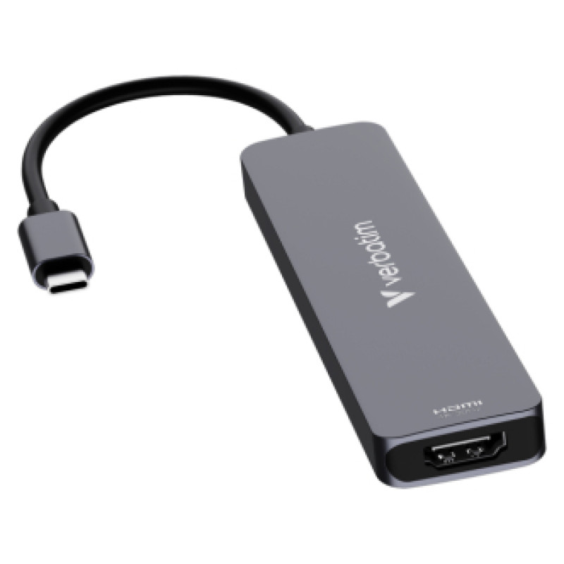 Verbatim Dokstacija Verbatim USB-C Essentials Multiport Hub 7 Port
