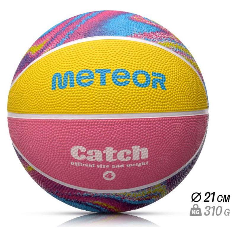 Meteor Basketball Meteor Catch 4 16811 size 4 (uniw)