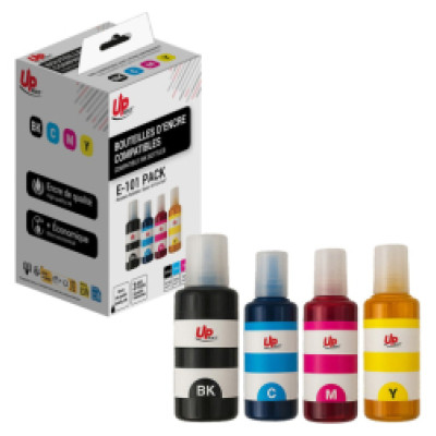 Uprint Tin&scaron;u komplekts UPrint Epson 101 PACK Black Cyan Magenta Yellow