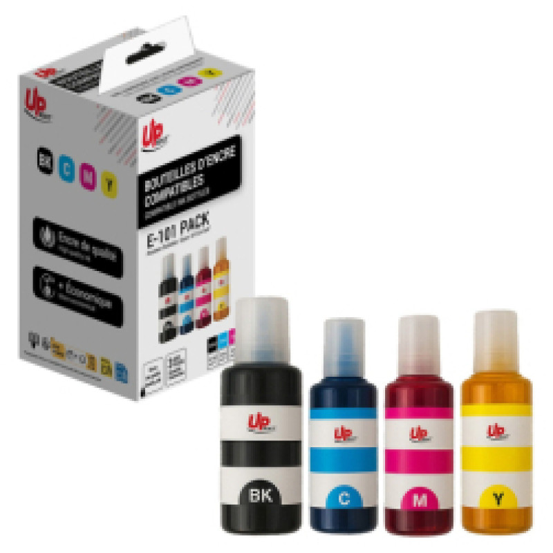 Uprint Tin&scaron;u komplekts UPrint Epson 101 PACK Black Cyan Magenta Yellow