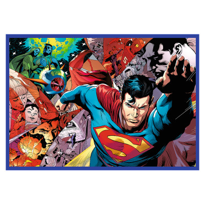 Trefl SUPERMAN Pužļu komplekts 4x250 gab.