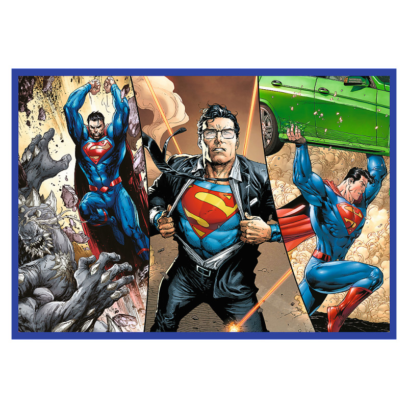 Trefl SUPERMAN Pužļu komplekts 4x250 gab.