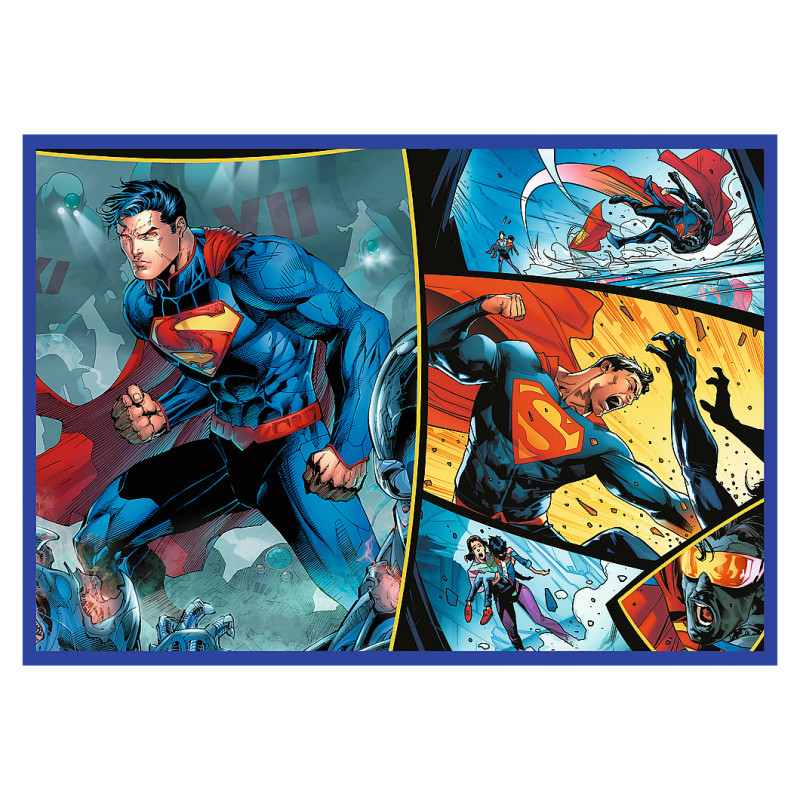 Trefl SUPERMAN Pužļu komplekts 4x250 gab.
