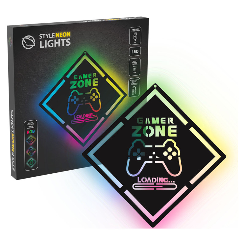 Manta MASNL132RGB  Style Neon Lights GAMER ZONE