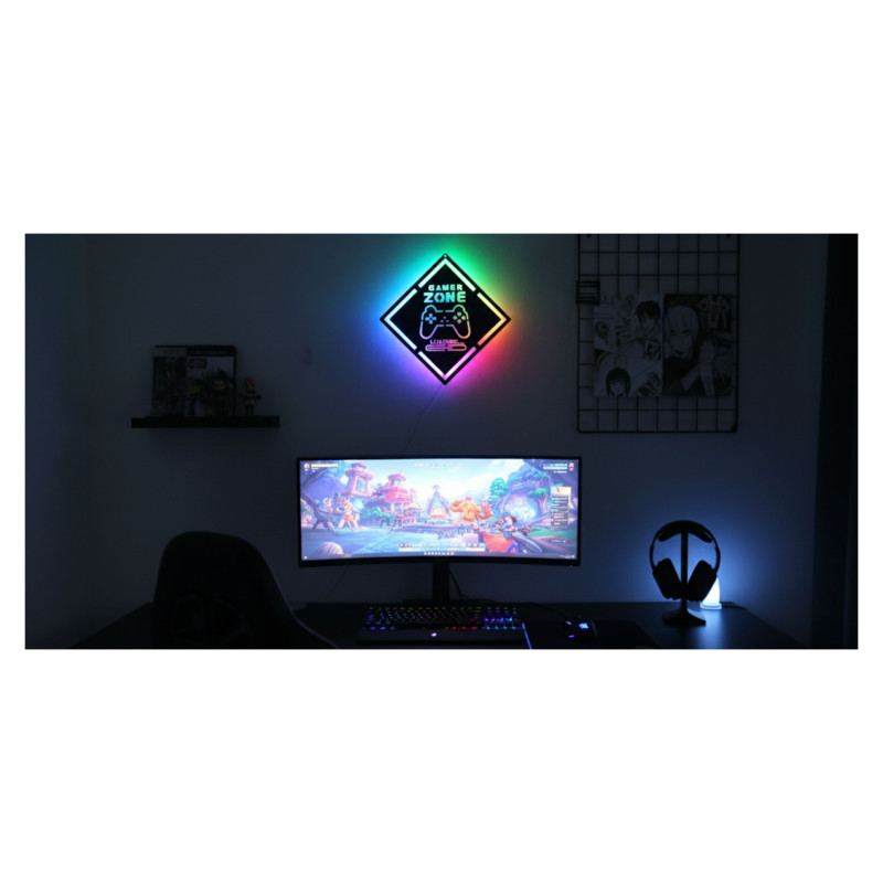 Manta MASNL132RGB  Style Neon Lights GAMER ZONE