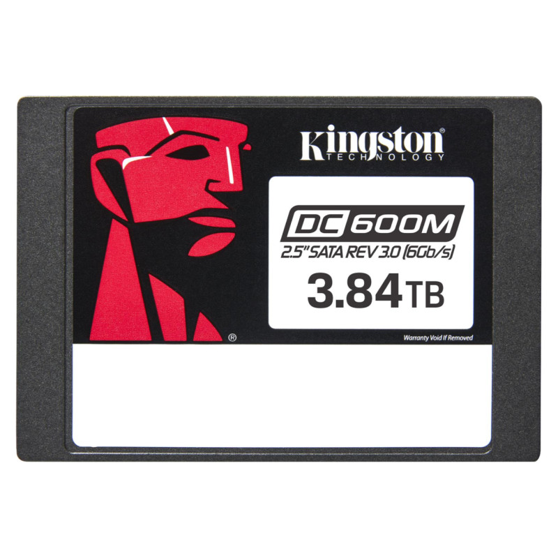 Kingston SSD|KINGSTON|7008xTBW rating|MTBF 2000000 h|Read speed 560 MB/s|Write speed 530 MB/s|Serial ATA III|2.5"|3840 GB|DC600M|SEDC600M/3840G