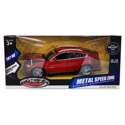 MSZ Miniatūrais modelis - BMW X6, mērogs 1:26