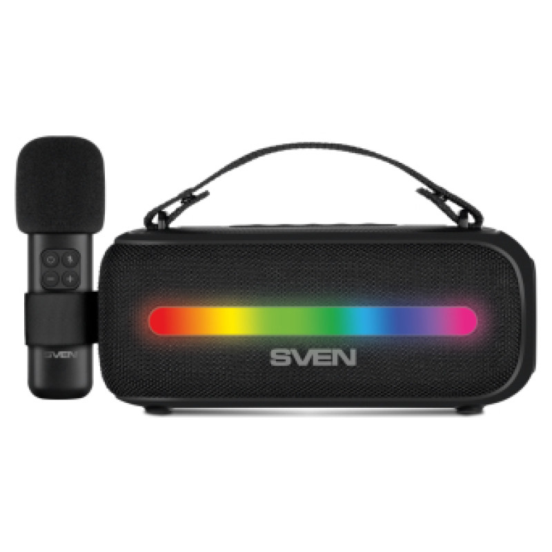 Sven Pārnēsājams skaļrunis Sven PS-255 Black with Microphone
