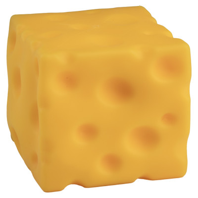 ORB Anti-stresa rotaļlieta rotaļu siers Easy Sqweezy Super Cheesy