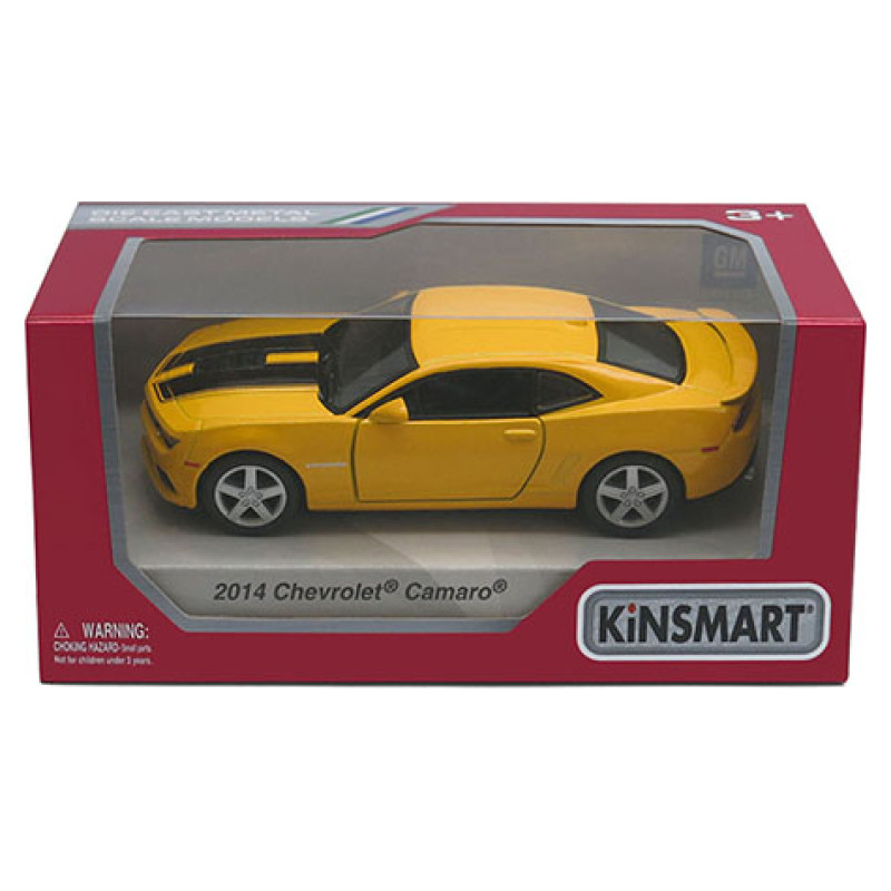 Kinsmart Die-Cast modelis 2014 Chevrolet Camaro, izmērs 1:38