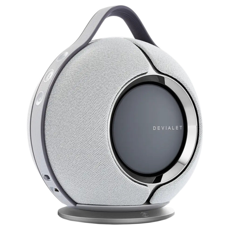 Devialet Mania Light Grey with dock