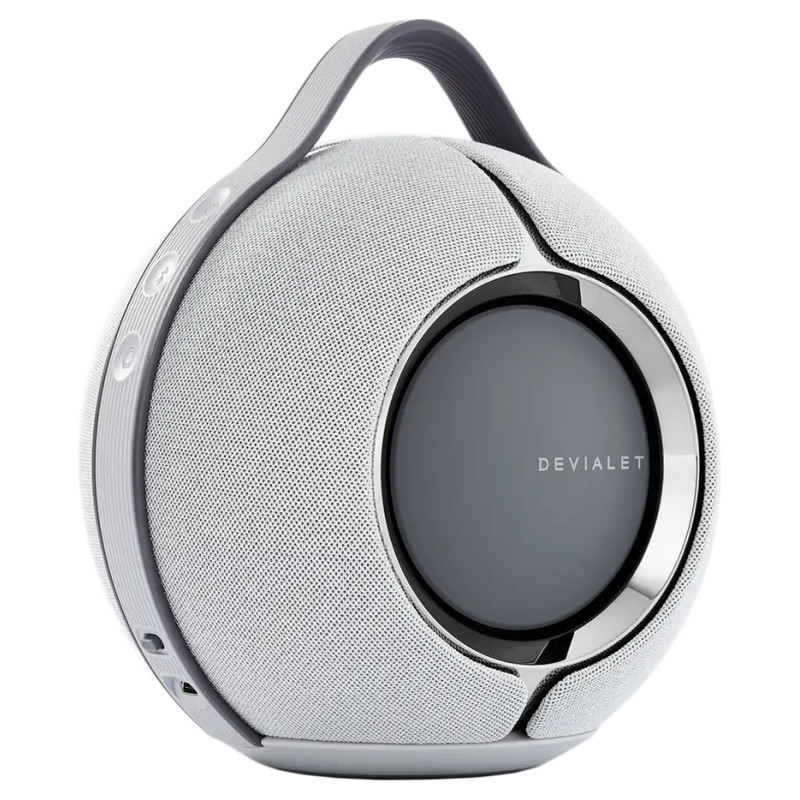 Devialet Mania Light Grey with dock