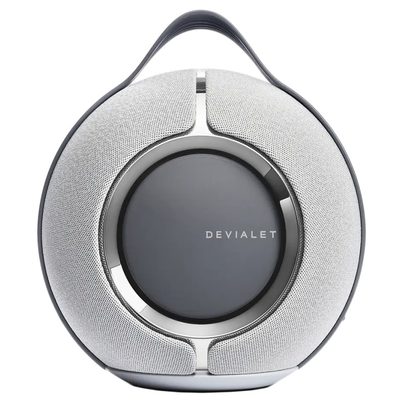 Devialet Mania Light Grey with dock