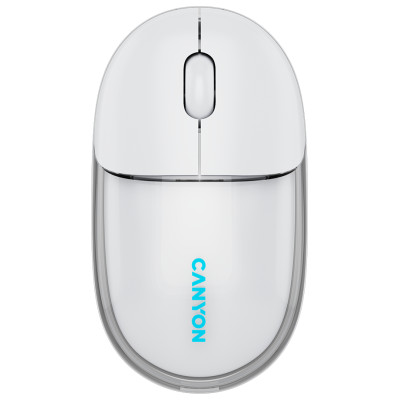 Canyon mouse OnClick 24 BT/ Wireless Transparent/White