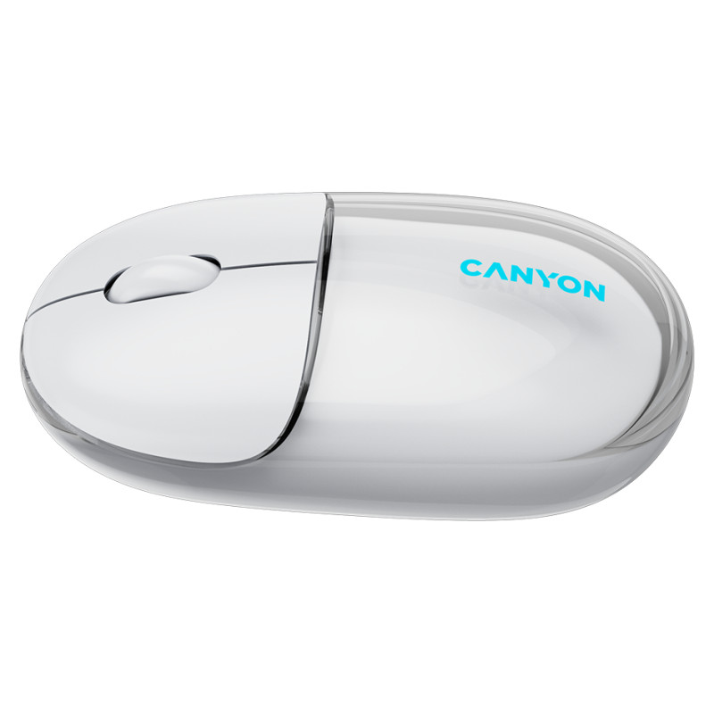 Canyon mouse OnClick 24 BT/ Wireless Transparent/White