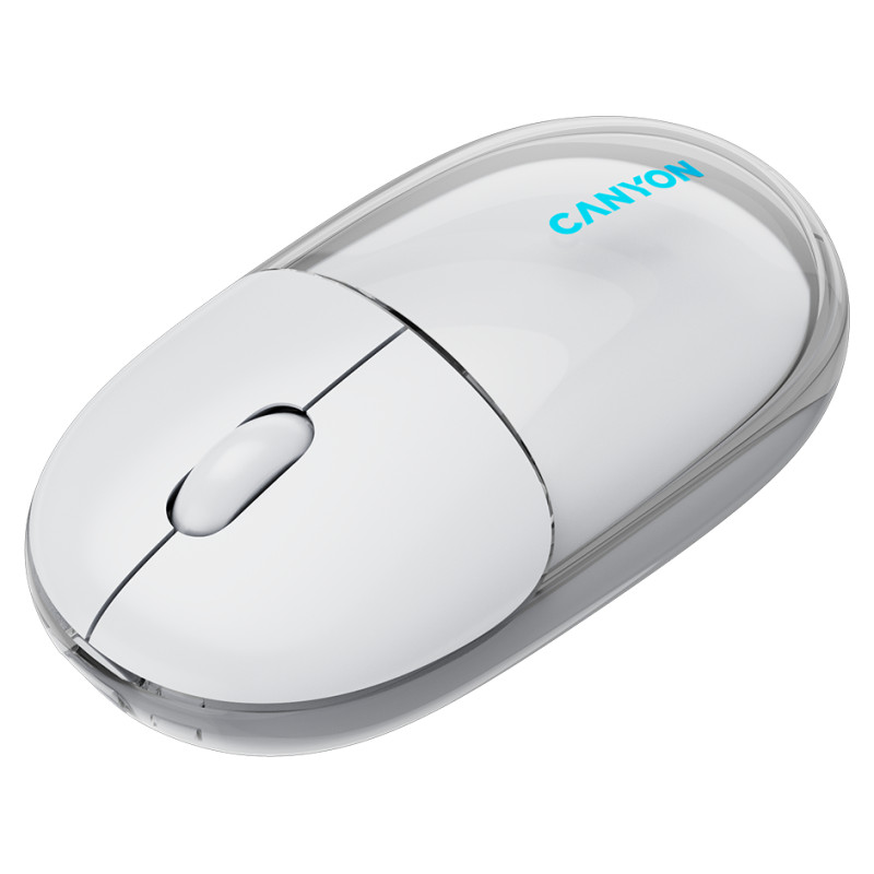 Canyon mouse OnClick 24 BT/ Wireless Transparent/White