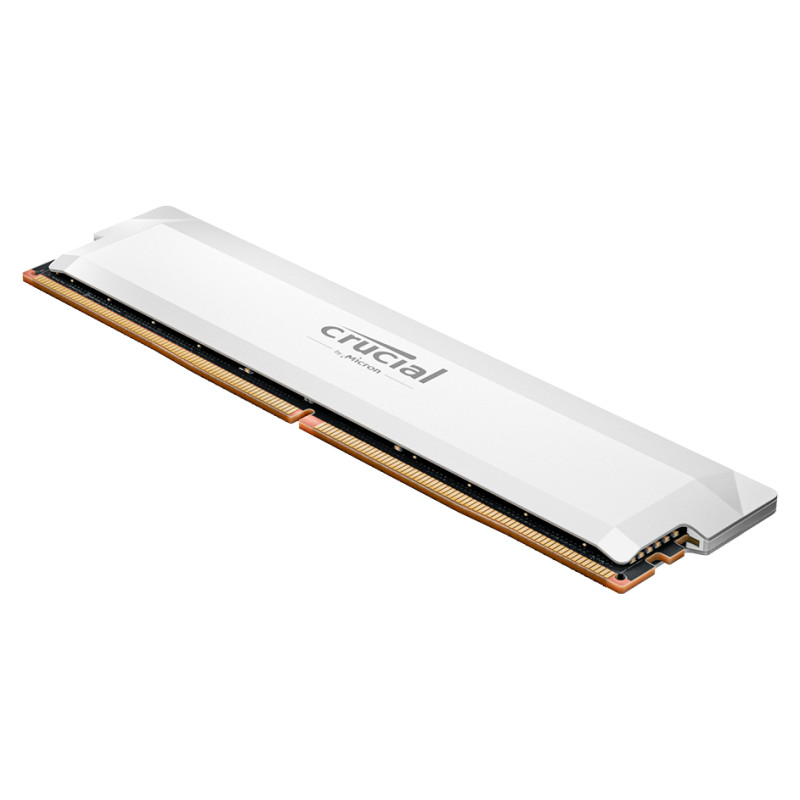 Crucial Pro OC 16GB DDR5-6400 UDIMM CL38 White