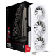 XFX Mercury AMD Radeon RX 9060XT OC White Gaming Edition with 16GB GDDR6 HDMI 2xDP, AMD RDNA 4