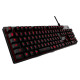 Logitech G413 SE Corded Mechanical Gaming Keyboard - BLACK - NORDIC - USB - TACTILE