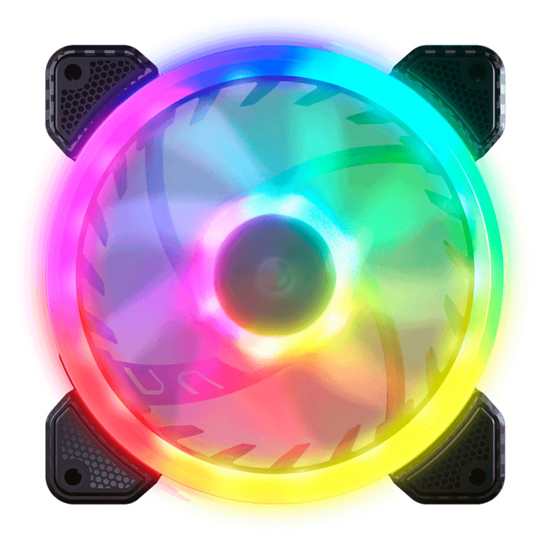 Cougar Gaming COUGAR VORTEX VX 120 Cooling Fan, PWM, HDB, ARGB, single pack