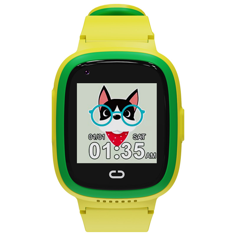 Canyon kids watch Sunny KW-48 Video 4G GPS Games&Music Green