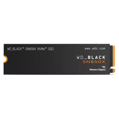Western Digital SSD POWERED BY SANDISK WD Black SN850X HeatSink 4TB M.2 2280 PCIe Gen4 x4 NVMe, Read/Write: 7300/6600 MBps, IOPS 1200K/1100K, TBW: 2400