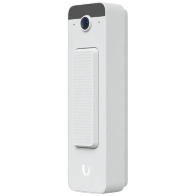 Ubiquiti Doorbell Lite - Compact PoE video doorbell with two-way audio and versatile mounting options, white.
