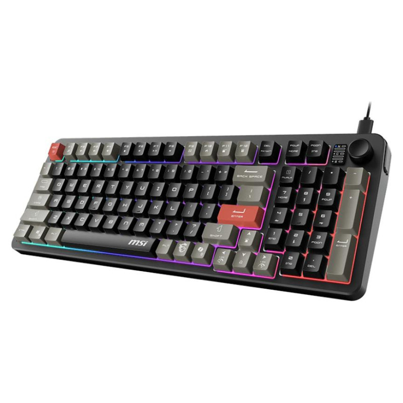 MSI KEYBOARD GAMING BLACK US/FORGE GK110 US MSI