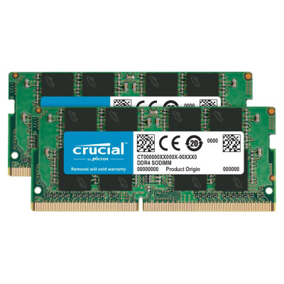 Crucial NB MEMORY 16GB PC25600 DDR4/SO KIT2 CT2K8G4SFRA32A CRUCIAL