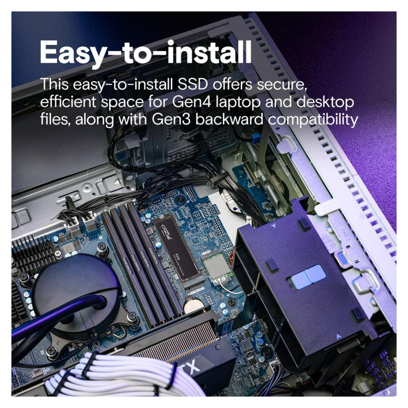 Crucial SSD|CRUCIAL|220xTBW rating|Read speed 7100 MB/s|Write speed 6000 MB/s|NVMe Yes|PCI Express 4.0|M.2|1000 GB|CT1000P310SSD8-T