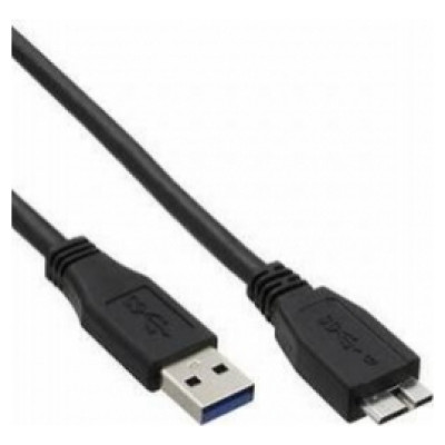 Brackton Kabelis Brackton USB Male - MicroUSB Male 3.0 2m Black