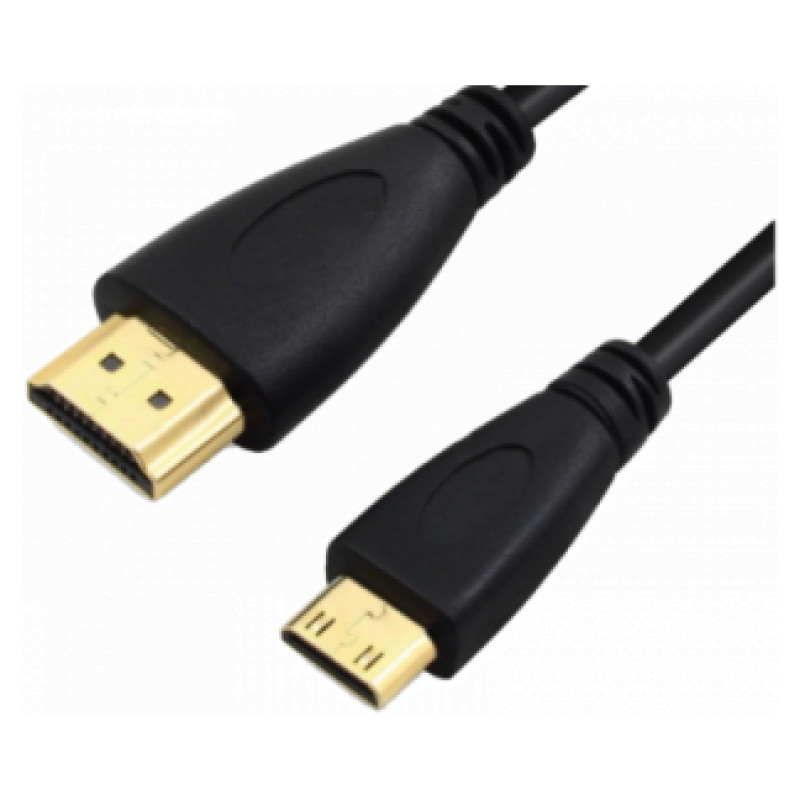Brackton Kabelis Brackton HDMI Male - mini HDMI Male 1.5m Black