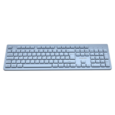 Canyon keyboard HKB-W01 UK/US AAA Wireless Blue