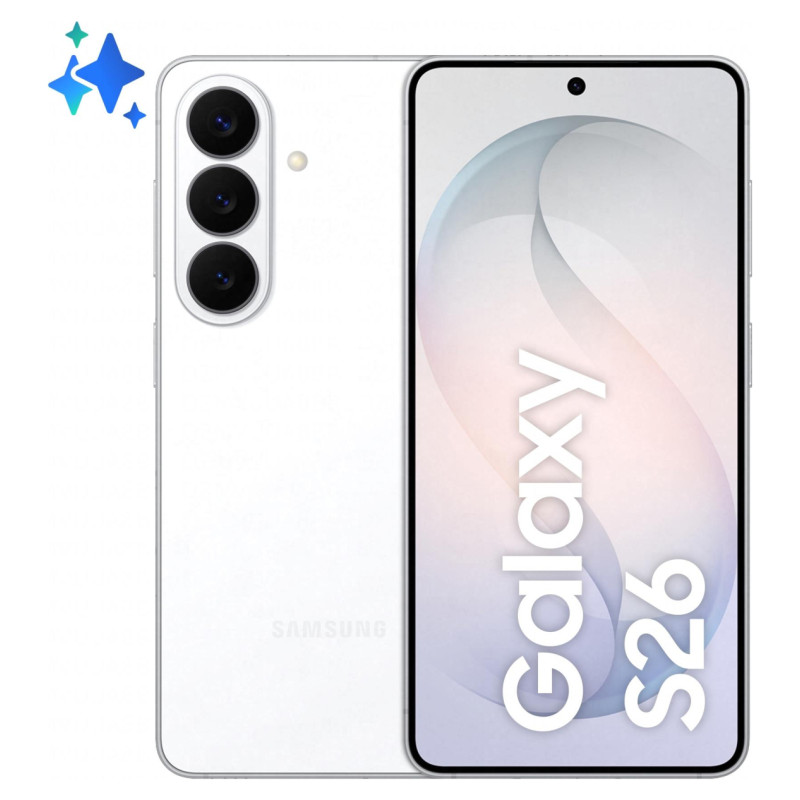 Samsung MOBILE PHONE GALAXY S26/256GB WHITE SM-S942B SAMSUNG