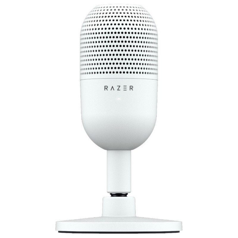 Razer Seiren V3 Mini - White, Ultra-compact Streaming Microphone