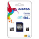 Adata MEMORY SDXC 64GB CLASS10/ASDX64GUICL10-R ADATA