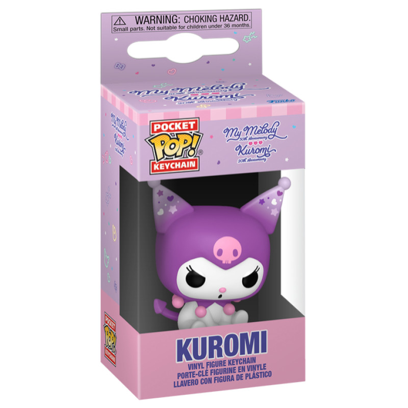 Funko POP! atslēgu piekariņ&scaron;: Sanrio - Kuromi (20th Anniversary)