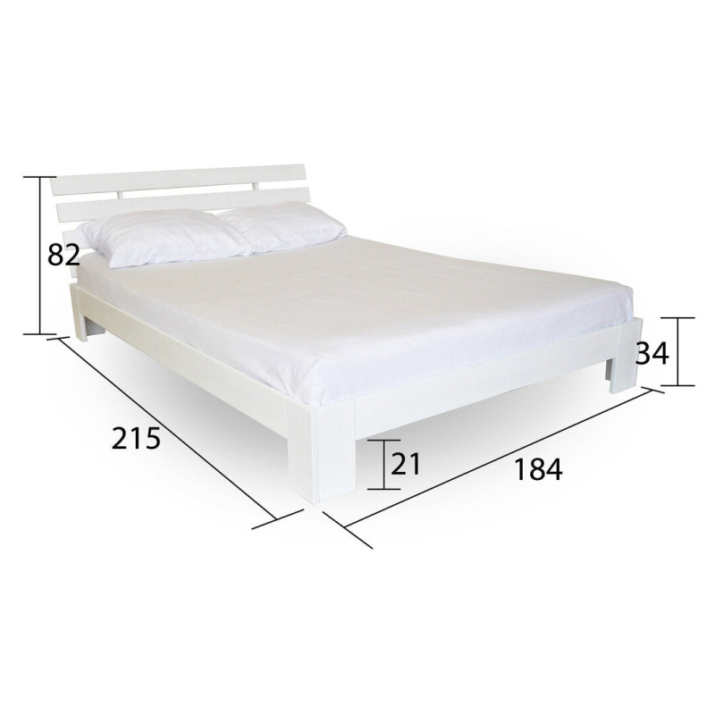 Emis Koka gulta "Tango Pluss" 100x200 / Tum&scaron;s rieksts