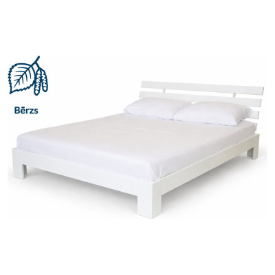 Emis Koka gulta "Tango Pluss" 180x200 / Dabīgs koks (vaskota)