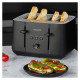 Salter EK5565MBLKFVDE Kuro 4-Slice Toaster
