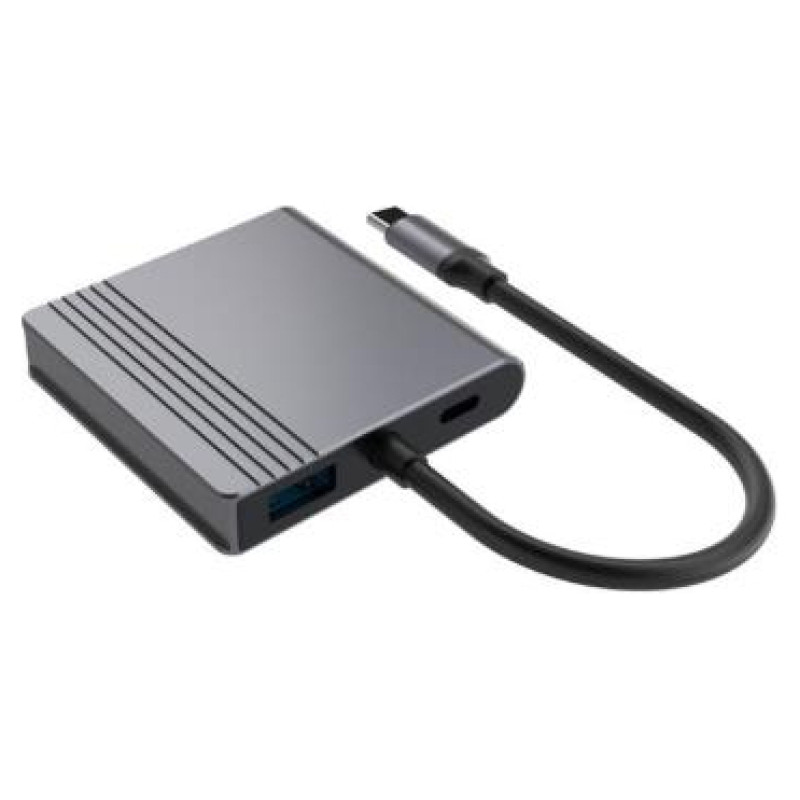 Gembird I/O ADAPTER USB-C TO HDMI/USB3/3IN1 A-CM-COMBO3-04 GEMBIRD