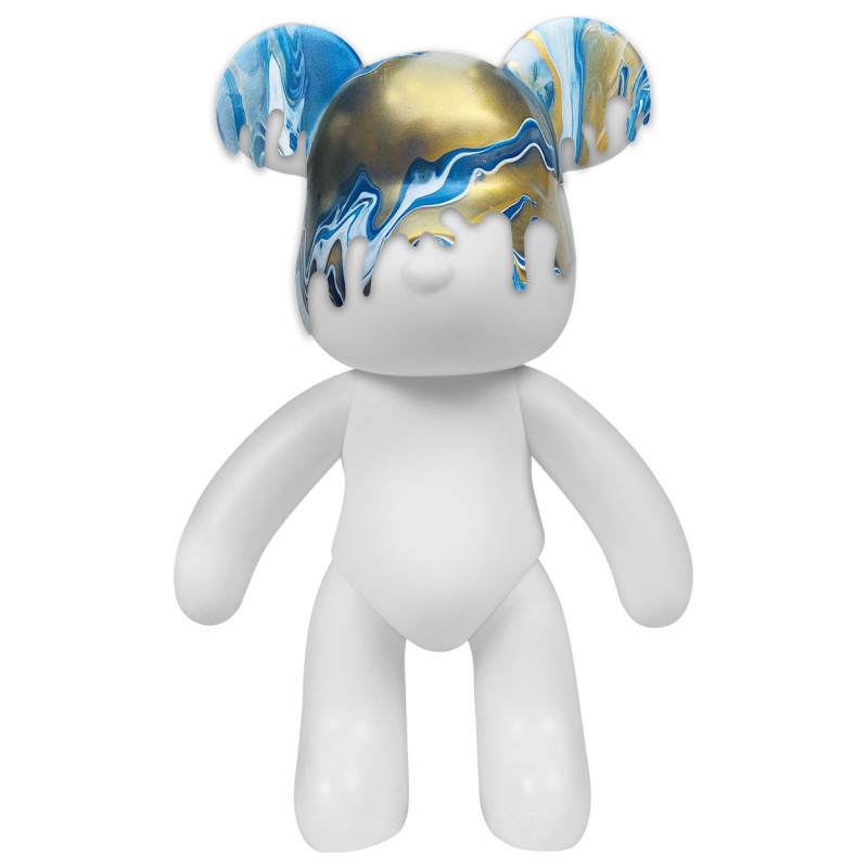 Pour Palz DIY krāsojamais lācis &ndash; Zilas mirdzums