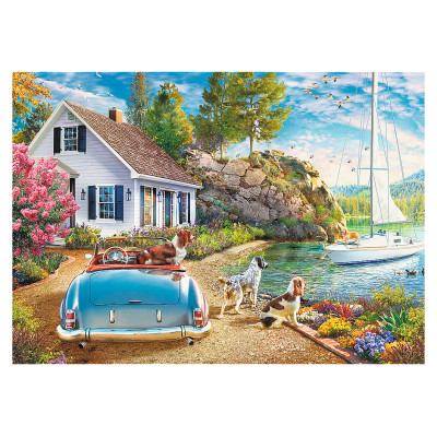 Trefl Puzle Ezera māja, 2000 gab.