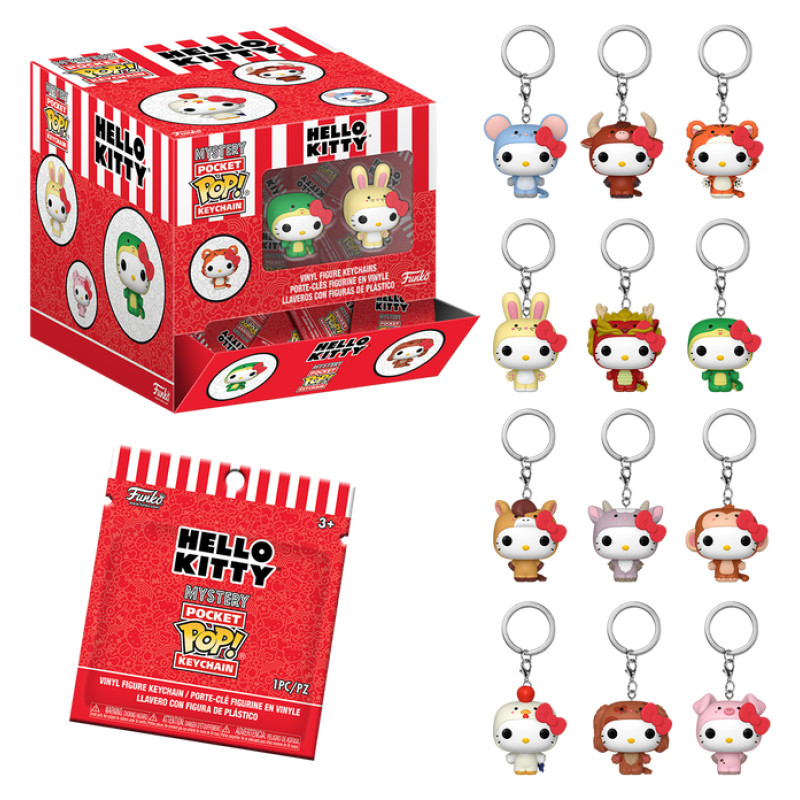 Funko POP! atslēgu piekariņ&scaron;: Sanrio - Hello Kitty & Friends (Mystery)