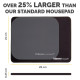 Fellowes MOUSE PAD BREYTA XL/BLACK 100138995 FELLOWES